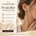 COZARELIHOME™ PearlMist Threader Earrings